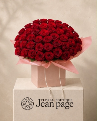 50 Red roses