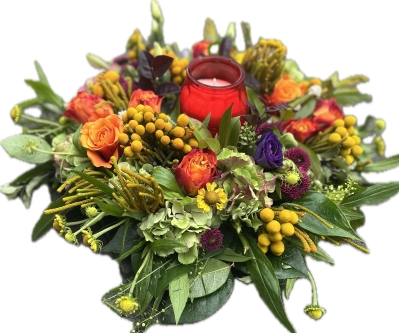 Candle Table Arrangement