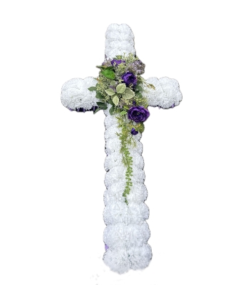 Purple Rose Cross