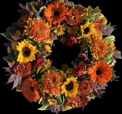 Sunflower Wreath