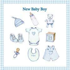 Baby Boy Card