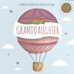 New Baby Granddaughter Card