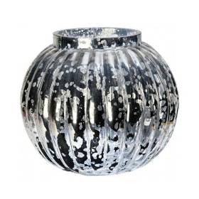 Silver Pumpkin Wuthering Vase